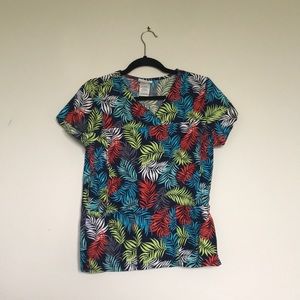 “Scrub Star” Scrub Top